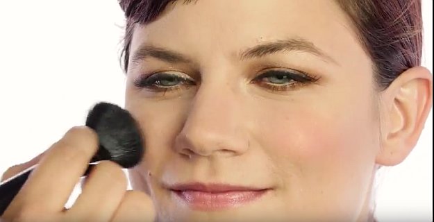 Chanel - Blush in Frivole | Olivia Munn Oscars 2016 Makeup Tutorials, check it out at //makeuptutorials.com/olivia-munn-makeup-tutorial/