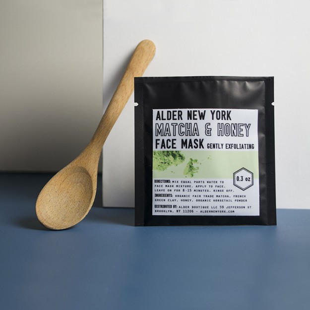 Alder New York - Matcha & Honey Face Mask | 6 New Beauty Products with Matcha Powder, check it out at //makeuptutorials.com/matcha-powder-makeup-tutorials/