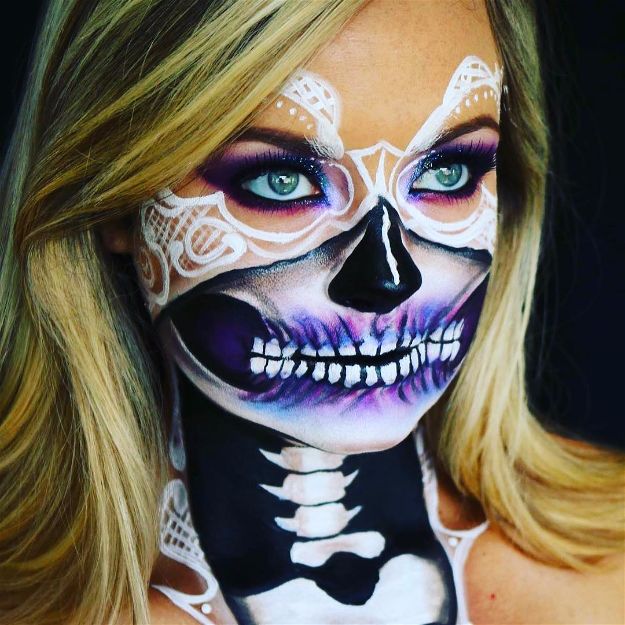 10 Spooky Skeleton Makeup Ideas You Should Wear This Halloween
