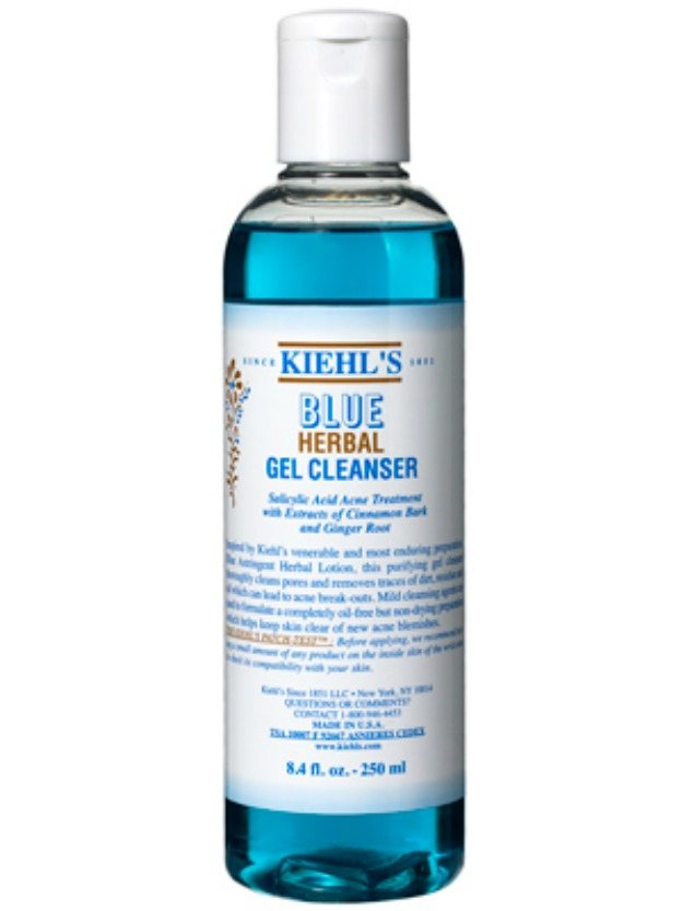 Kiehl's Blue Herbal Gel Cleanser |Get A Kylie Jenner Instagram Worthy Skin | Her Favorite Skin Care Products Here