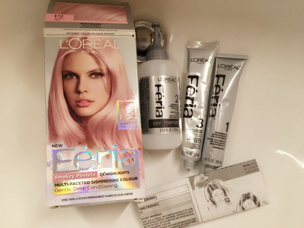 L'Oreal Feria Smokey Pastels Pink P2 unboxed | Rose Gold Hair At Home | The Quick & Easy Hair Trend You'll Fall In Love With This Fall!