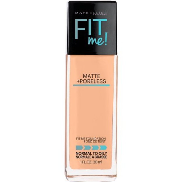Maybelline Fit Me! Matte + Poreless Foundation | Walmart Back To School Makeup Finds 