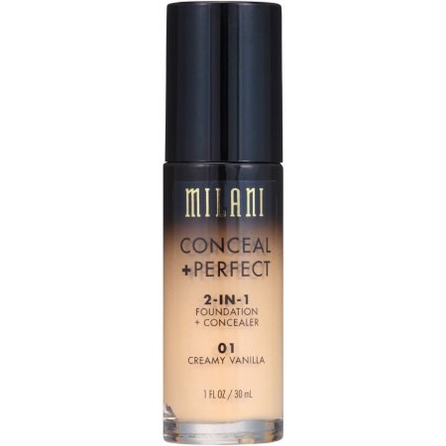 Milani Conceal + Perfect 2-in-1 Foundation + Concealer | Walmart Back To School Makeup Finds 