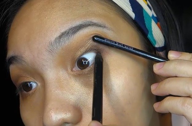 Step 14: Tightline | Homecoming Makeup Tutorial For Brown Eyes Using Kylie Kyshadow Palette 