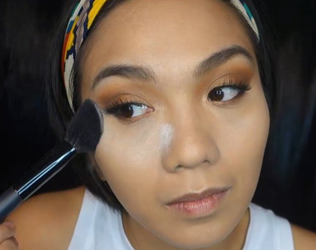 Step 23: Set | Homecoming Makeup Tutorial For Brown Eyes Using Kylie Kyshadow Palette 