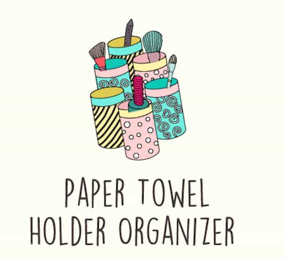 Makeup towel holder organizer | Fun DIY Makeup Organizer Ideas For Proper Storage | diy makeup drawer organizer