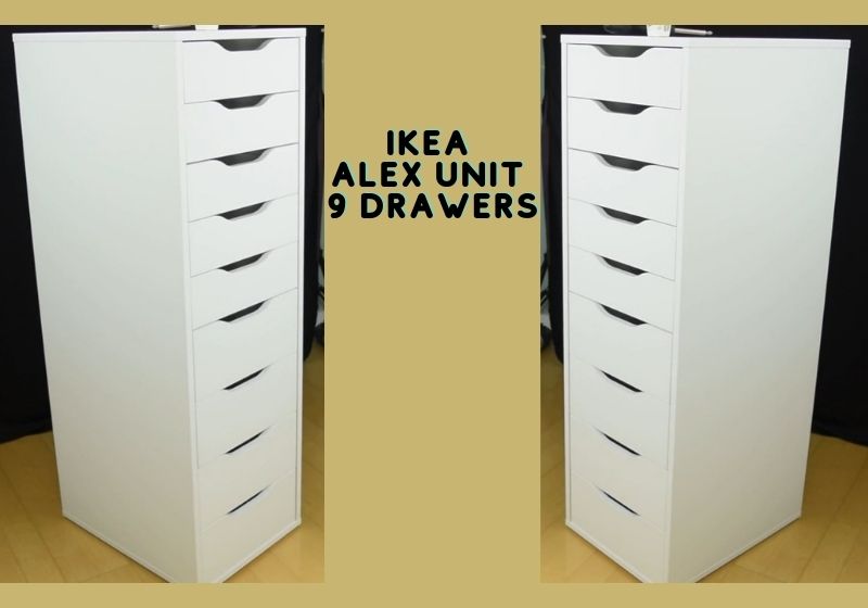 ALEX Drawer Unit with 9 Drawers | IKEA Makeup Storage | 12 Useful You Must Have | Makeup Tutorial