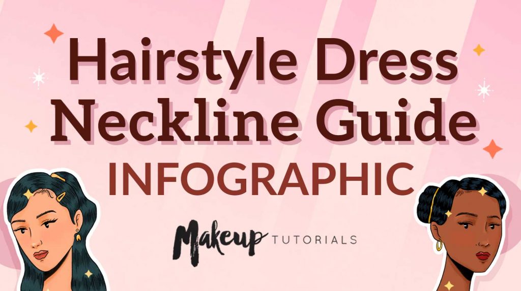 How To Match Your Hairstyle To Your Dress Infographic