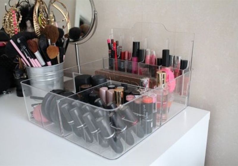 GODMORGON Box with Containers | IKEA Makeup Storage | 12 Useful You Must Have | Makeup Tutorial