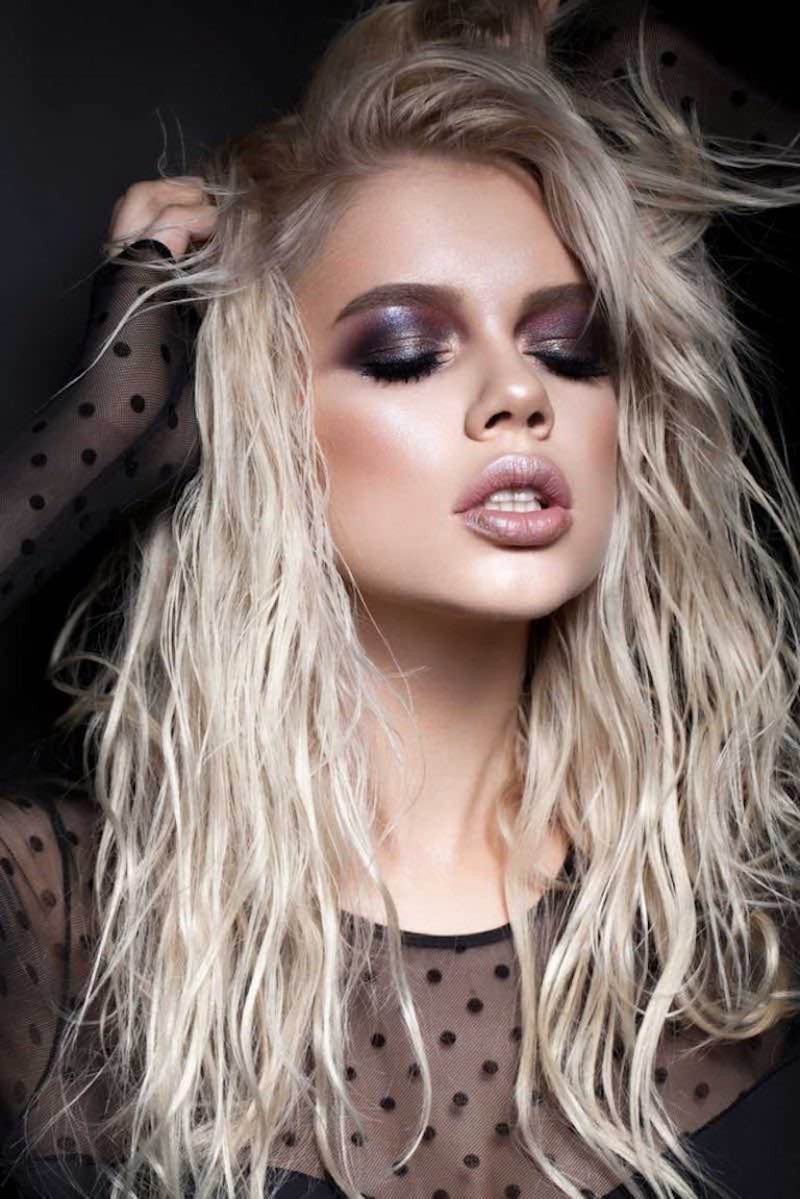 beautiful-young-model-evening-make-volume| grunge makeup