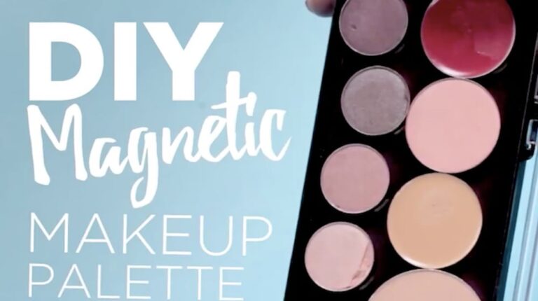 DIY magnetic makeup palette Original Photo | DIY Magnetic Makeup Palette Tutorial | Upcycling An Old Watercolor Case | Featured