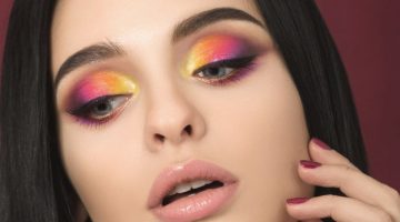 beauty portrait woman colourful eye makeup | Ombre Eye Shadow: How To Perfect The Gradient Look [Plus 9 Ideas] | Featured