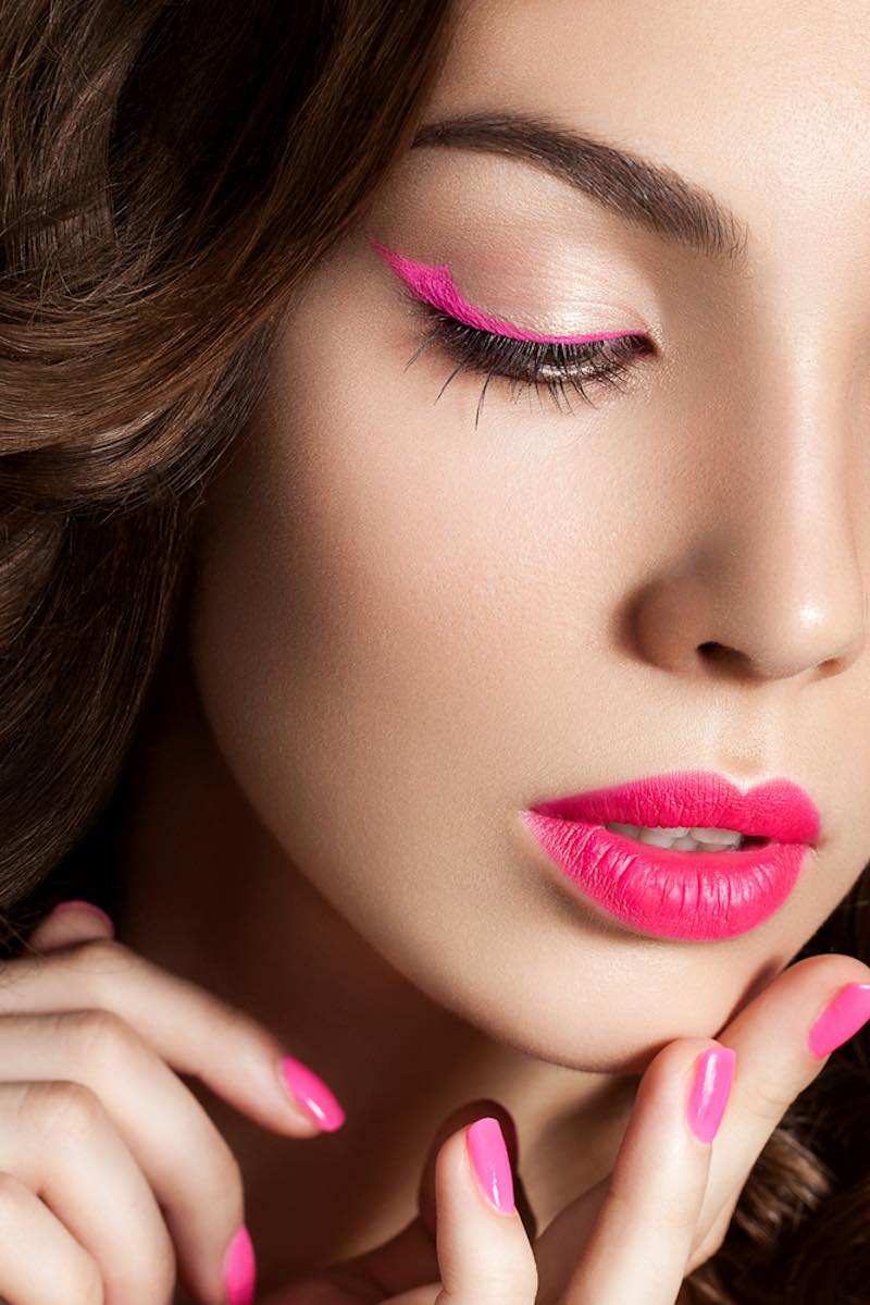 close-up-photo-of-woman-with-pink-eyeshadow | Glamorous Fall Makeup Looks To Look Forward To
