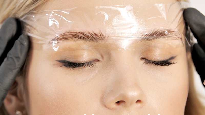 create permanent eyebrow makeup | brow lamination process