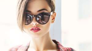 face gorgeous woman sunglasses | Rocking Undercut Designs For An Edgy Yet Classy Look | Featured