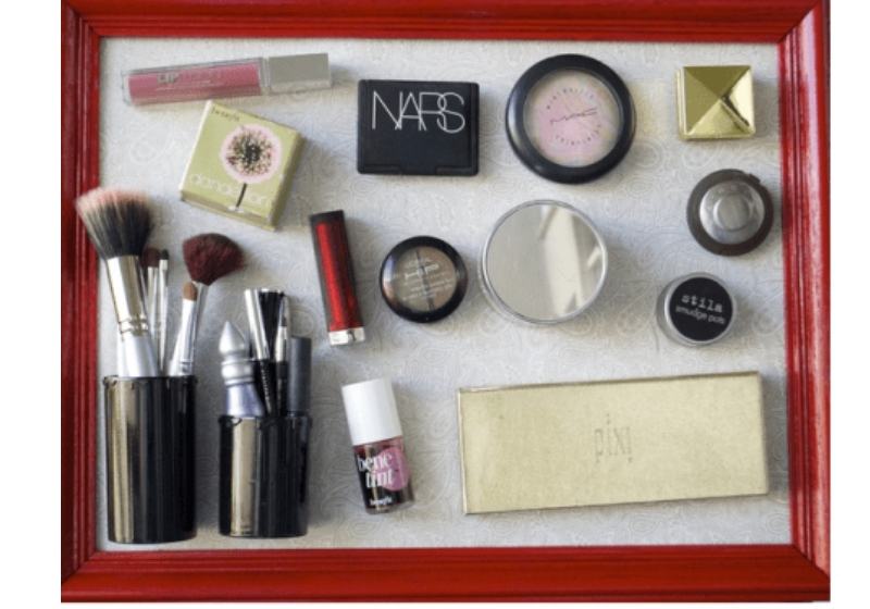 Magnetic Makeup Boards | DIY Makeup Organizer