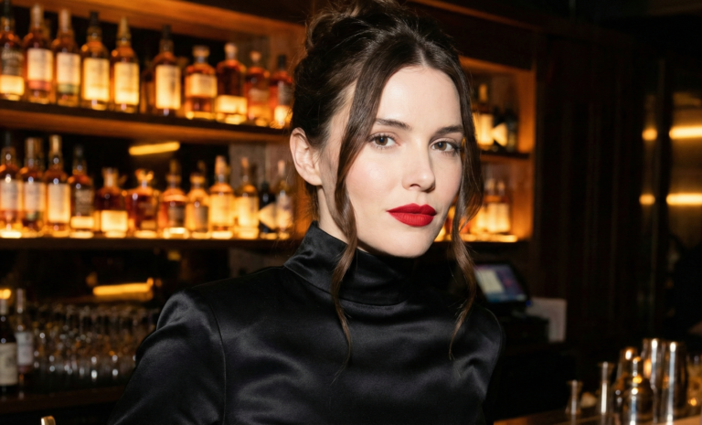 party proof red lipstick
